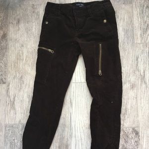 🖤 RALPH LAUREN BROWN ZIPPER PANTS🖤